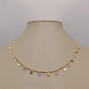 Choker - Cristais bolinha