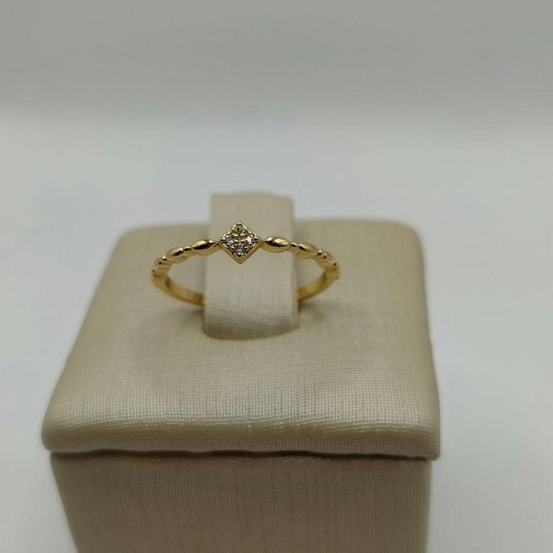 Anel zirconia trian
