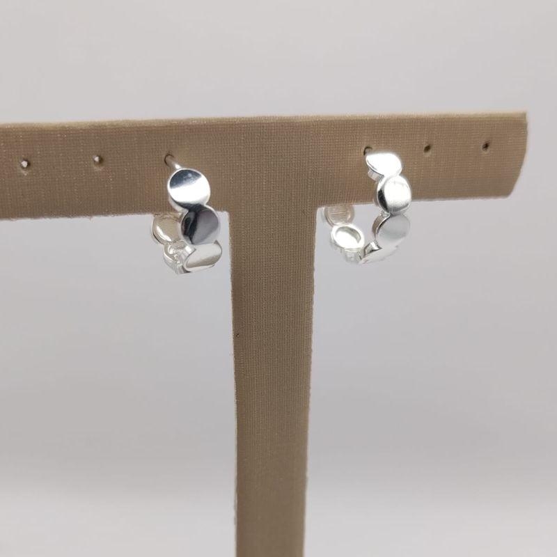 Argola bolinhas menores