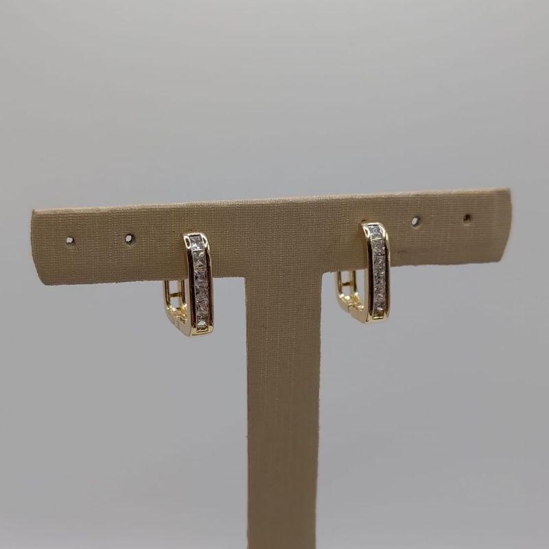 argola click cravejado