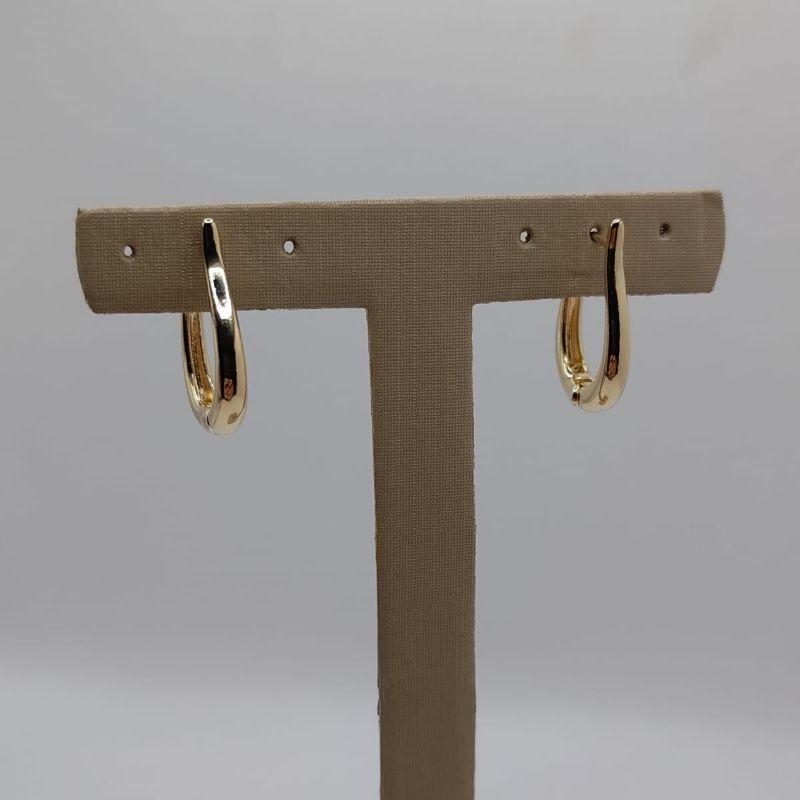 Brinco argola dois pontos 1049