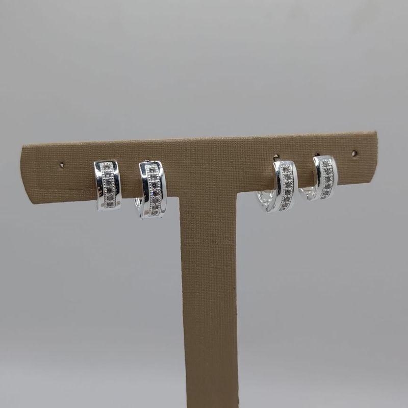 Brinco duplo argola