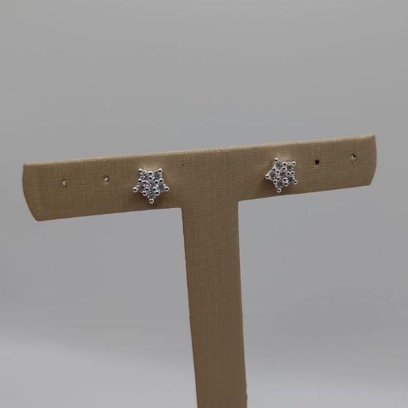 Brinco - Estrela zirconia