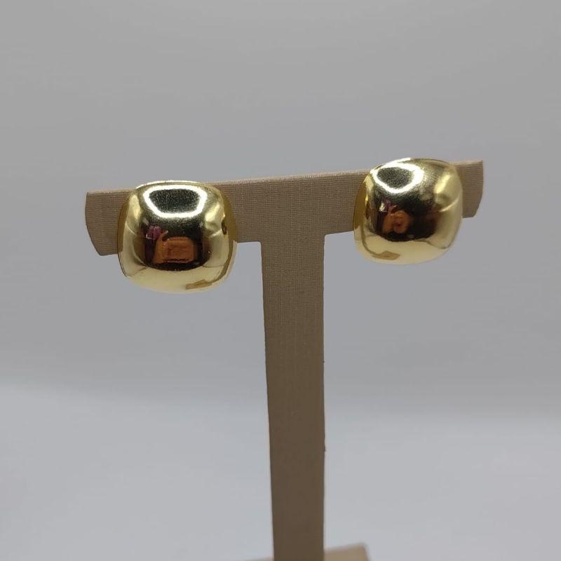 brinco quadrado ouro