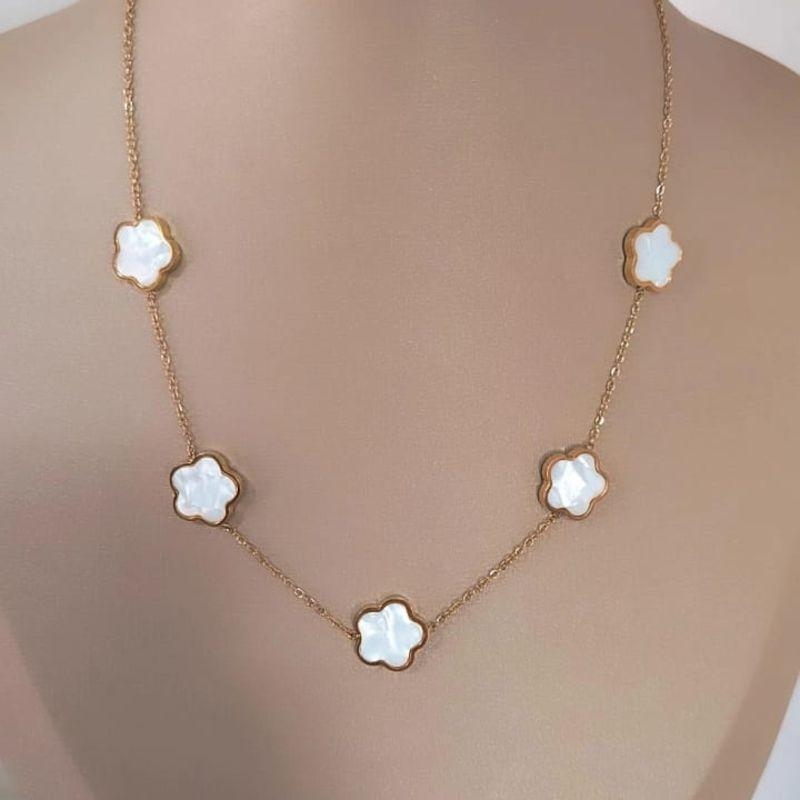 Colar inspiração Van cleef trevo