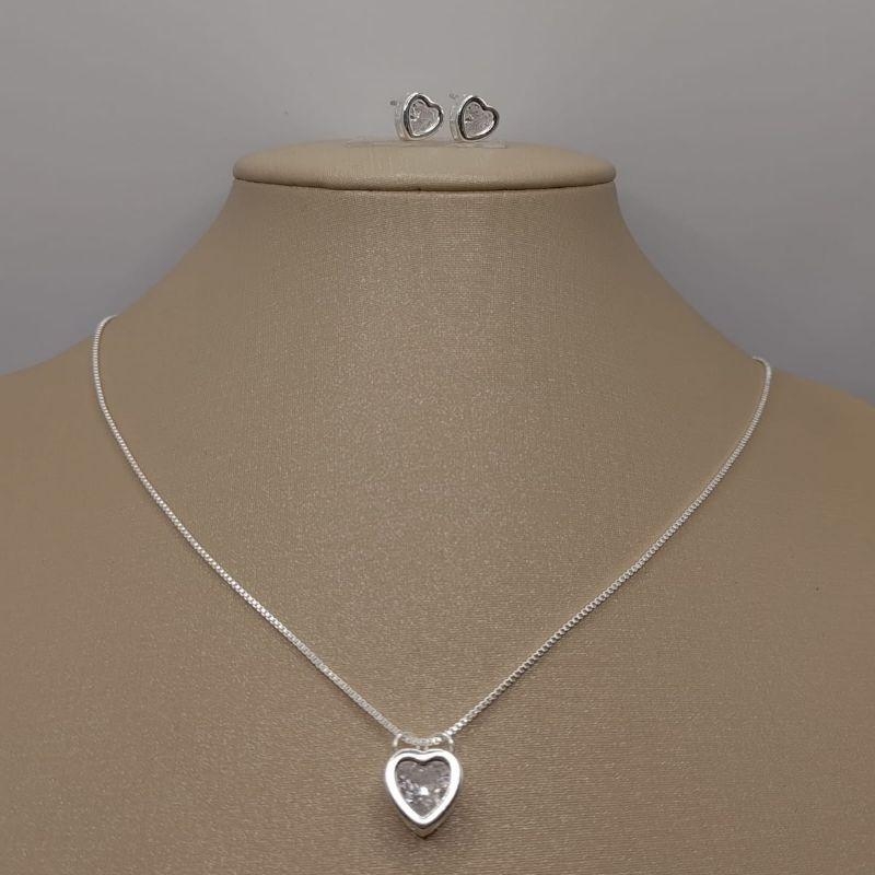 Conjunto coração luz
