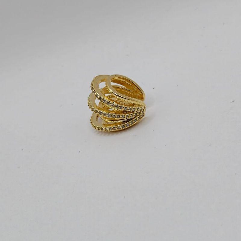 piercing fake aros cravejado