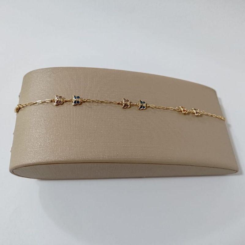 Pulseira Borboleta - Ouro