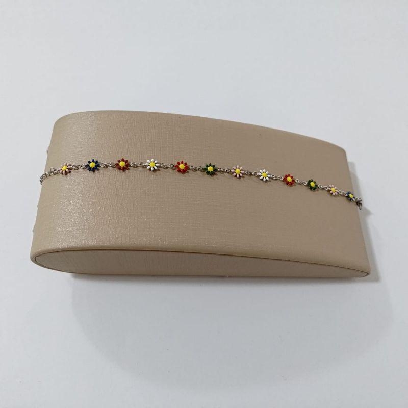 Pulseira - Girassois -  Aço