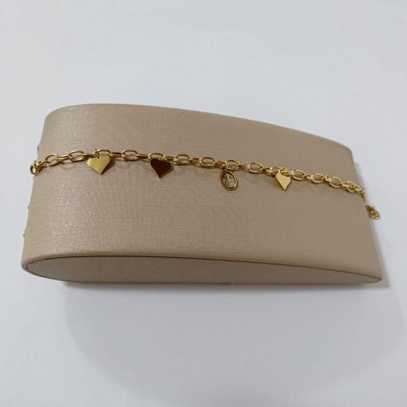 Pulseira - Nossa Senhora - Aço Dourado