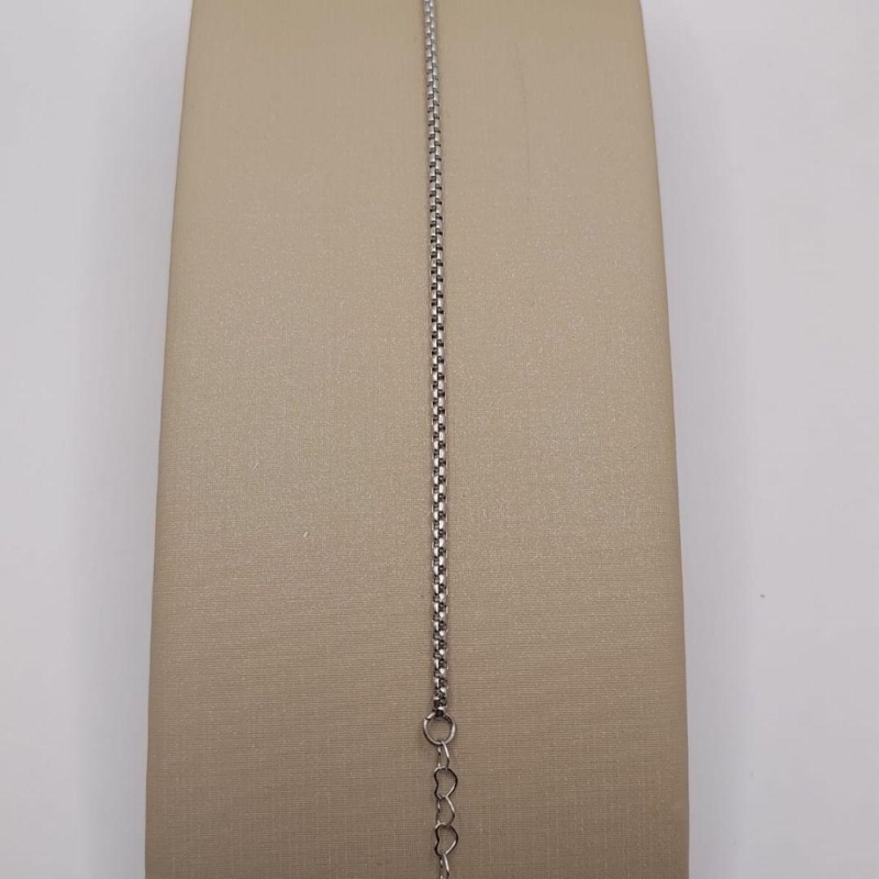 pulseira veneziana - aço com extensor