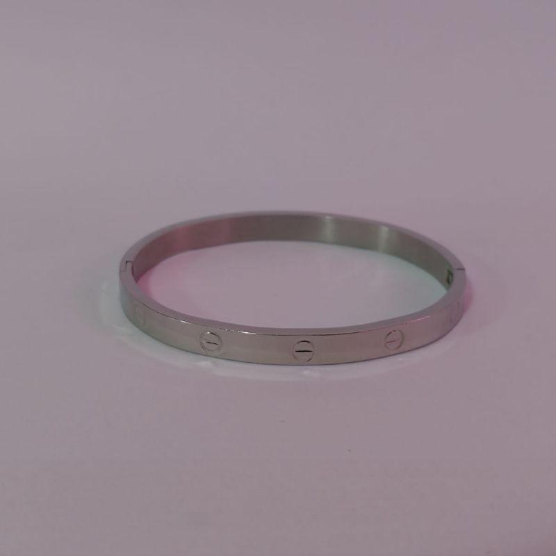 Bracelete Aço Prata - Love da Cartier