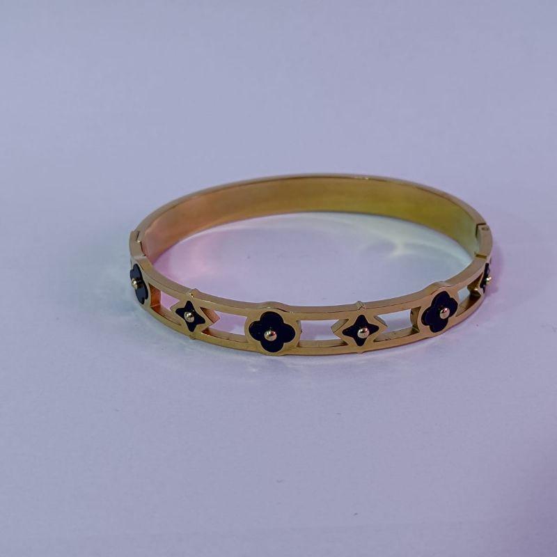Bracelete Aço Van Cleef