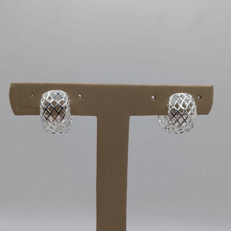 Brinco argola telas 1049