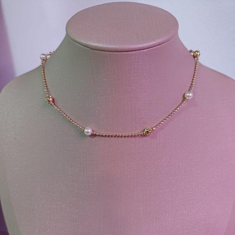Choker - Perola - Ouro