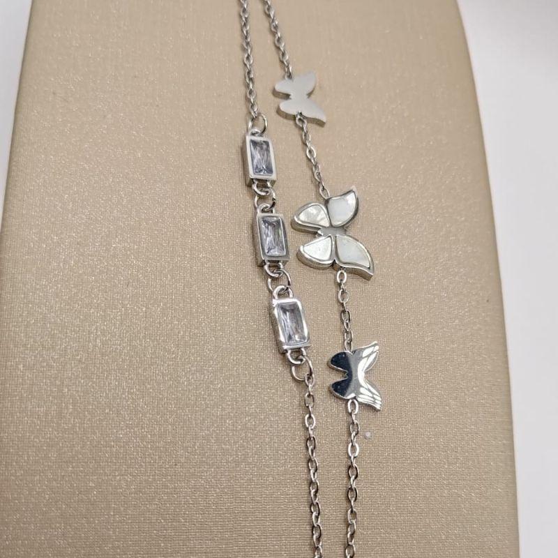 pulseira aço quadra